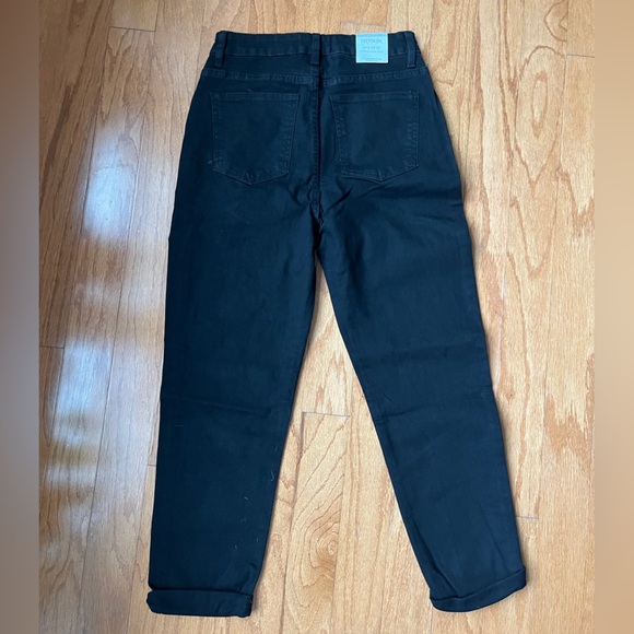 Women’s Black Cotton On Mom Jeans - Picture 3 of 3
